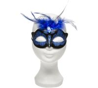 Power Escorts Venetian Mask Dark Blue