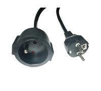 Power extension cord eu to
