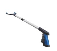 Power Grip T9 de 81 cm, recogedor de arena, mandíbula ancha, herramienta de agarre plegable, cable de acero, con 96 puntos de agarre para un agarre firme, con imán,