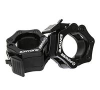 POWER GUIDANCE Abrazaderas Mancuerna para Barras Olímpica 50mm Cierres Barra Abrazaderas de Topes para Barras de Pesas con Bloqueo Cierre de sujeción rápida y Segura(1 par)