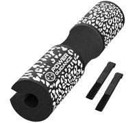 POWER GUIDANCE Barbell Squat Pad - Neck & Shoulder Pad di protezione - Grande per squat, affondi, slanci Hip, sollevamento pesi e altro (3# Negro-Estampado de leopardo)