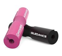 POWER GUIDANCE Barbell Squat Pad protectora del cuello y del hombro Ideal para Squats, Lunges, Hip Thrusts, levantamiento de pesas (Rosa)