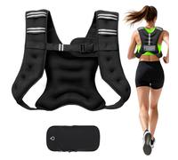 POWER GUIDANCE Weight Vest for Strength Training, Chest Size Adjustable, Practical Bag, Filled with Iron Sand, Ideal for Gym Workouts, Yoga Training and Aerobic Exercises (6lb/2.7kg)