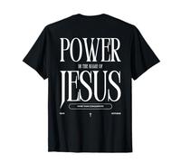 Power In The Name of Jesus More Than Conquerors Fear Nothing Camiseta