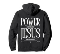 Power In The Name of Jesus More Than Conquerors Fear Nothing Sudadera con Capucha