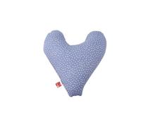 POWER INN Cojín para el pecho Hope aprox. 32 x 34 cm, cojín de corazón para aliviar el dolor después de la mastectomía, suave cojín para antebrazo o axila, 100 % algodón (gris + patrón de letras
