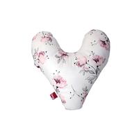 POWER INN Cojín para el pecho Hope aprox. 32 x 34 cm, cojín para aliviar el dolor después de la mastectomía, suave cojín para antebrazo o axila, 100 % algodón (azul claro - letras)