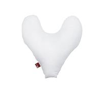 POWER INN Cojín para el pecho Hope aprox. 32 x 34 cm, cojín para aliviar el dolor después de la mastectomía, suave cojín para antebrazo o axila, 100% algodón (blanco, algodón)