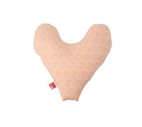 POWER INN Cojín para el pecho Hope aprox. 32 x 34 cm, cojín para aliviar el dolor después de la mastectomía, suave cojín para antebrazo o axila, 100% algodón (beige y flores)