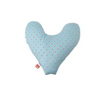 POWER INN Cojín para el pecho Hope aprox. 32 x 34 cm, cojín para aliviar el dolor después de la mastectomía, suave cojín para antebrazo o axila, 100 % algodón (algodón, patchwork, turquesa)