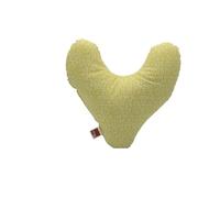 POWER INN Cojín para el pecho Hope aprox. 32x34cm | Cojín en forma de corazón para aliviar el dolor después de una mastectomía | suave cojín para el antebrazo o la axila | 100% algodón (Blanco