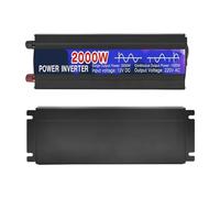Power Inversor Corriente 2000W 1000W 1600W 12V 24V 48V AC 220V 50Hz 60Hz Inversor Onda Sinusoidal para Pura Casa Poder Convertidor Coche Batería Energía Solar(2000W,48V)
