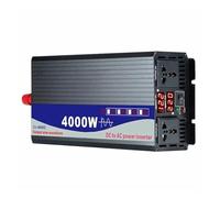 Power Inversor Corriente 4000W/5000W/6000W/8000W DC 12/24/48/60V A AC 220V 110V Inversor Sinusoidal para Pura Pantalla LED Transformador Voltaje Convertidor Coche(Peak Power 4000W,24V,110V(60HZ))