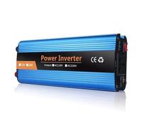 Power Inversor Corriente DC 12V Volt 24V 36V 48V 60V AC 220V 500W 1200W 2000W 2600W Inversor Onda Coche Convertidor Banco Energía Corrección Solar(60V,1200W)