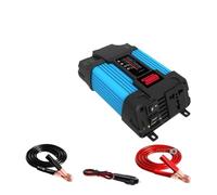 Power Inversor Corriente DC12V AC 110V/220V 6000W Inversor Coche Banco Energía Portátil Enchufe Universal Multifuncional Convertidor Solar Bordo(12V TO 110V)