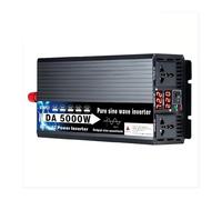 Power Inversor Corriente Inversor Sinusoidal para Pura 3000W 4000W 5000W DC 12V 24V 48V 60V 72V AC 110V 220V Energía Solar Coche Pantalla Digital Doble(Peak Power 5000W,60V,220V(50Hz))