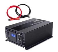 Power Inverter Convertidor 12 V/24 V/36 V/48 V CC A 100 V/120 V/220 V/230 V/240 V CA Transformador Inversor Potencia Panel Solar 1000 W Inversor Onda Sinusoidal Pura Inversor(48V,110V,Universal)