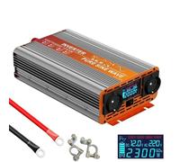 Power Inverter Inversor 3000 W 4000 W 5000 W 6000 W 24 V 220 V Convertidor Onda Pura Transformador 12 V A 220 V para Coche Camión Inversor(5000w EU Stock)