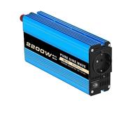 Power Inverter Inversor Corriente Inversor De Onda Sinusoidal Pura 1000 W/2200 W/3000 W/4000 W, CC 12 V/24 V A CA 220 V, 50 Hz, Adaptador/Cargador/convertidor, Enchufe De La UE.(12V,2200W)