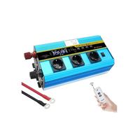 Power Inverter Inversor Corriente Inversor De Onda Sinusoidal Pura 4000 W/6000 W/8000 W CC 12 V/24 V - CA 220 V/230 V Pantalla LCD Control Remoto Varios Enchufes UE(DC24V,220V 60Hz,6000W EU)
