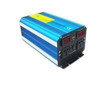 Power Inverter Inversor Corriente Inversor Onda Sinusoidal Pura 8000W CC 12V/24V A CA 220 V/230 V Control Remoto Pantalla LCD Convertidor para Autocaravana Batería Solar(DC12V,50Hz EU,4000W Peak)