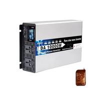 Power Inverter Inversor Corriente Inversor Onda Sinusoidal Pura Alta Potencia 8000W 10000W 12000W 12V 220V 24V 48V 60V 72V Convertidor Solar para Coche Fuera La Red(72V,220-30V(60Hz) Uni,10Kw Rem)
