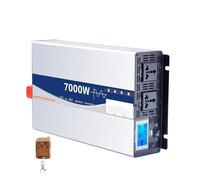Power Inverter Inversor Corriente Inversores Onda Sinusoidal Pura 10000W 12000W para Coche Convertidor Voltaje 12 V 24 V 48 V 60 V Y 72 V A CA 110V 220V 50Hz 60Hz(12V,110-120V 60HZ EU,7KW Rem)