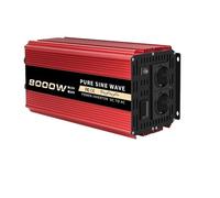 Power Inverter Inversor De Onda Sinusoidal Pura 1000 W/2200 W/3000 W/4000 W, CC 12 V/24 V A CA 220 V, 50 Hz, Adaptador/Cargador/convertidor, Enchufe De La UE. Convertidor(12V,8000W)