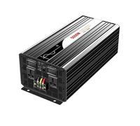 Power Inverter Inversor Energía Solar Onda Sinusoidal Pura con Control Remoto 5000 W 12 V CC 24 V 48 V CA A 110 V 220 V CA Pantalla Digital Inversor(12V,100V,Europe)