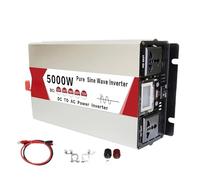 Power Inverter Inversor Onda Sinusoidal Pura para Coche Convertidor CC A CA 12 V 220 V 5000 W 2500 W 5 KW 2.5 KW con Control Remoto USB Inversor(24V,120V(60HZ),Universal)
