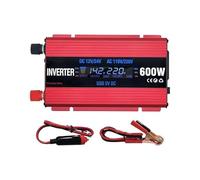 Power Inverter Inversores Energía Solar 600 W 1000 W Y 2000 W Inversor Onda Sinusoidal Modificada USB para Coche Convertidor Voltaje CC 12V 24V CA 110V 220V Convertidor(110V,600W)