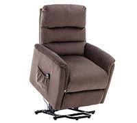 Power Lift Recliner Chair for Elderly Fabric Sofa Living Room Chair Electric Recliner Chairs, Side Pocket, Support 330 Pounds