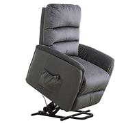 Power Lift Recliner Chair for Elderly Fabric Sofa Living Room Chair Electric Recliner Chairs, Side Pocket, Support 330 Pounds