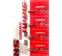 POWER LOCK SRAM ATTACHE RAPIDE 11V SILVER (Blister de 4)