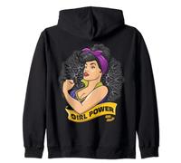 Power Mandala Girl Día Internacional de la Mujer Feminista Feminismo Sudadera con Capucha