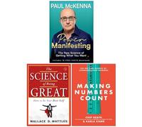 Power Manifesting, The Science of Being Great & Making Numbers Count 3 Books Collection Set