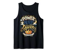 Power Nap Queen es un Amante del sueño Completamente renovado Camiseta sin Mangas