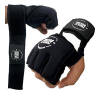 POWER OF BOXING Vendas de gel para boxeo, guantes interiores de boxeo con correas de muñeca de 95 cm de largo, vendas de mano de boxeo para hombres y mujeres para artes marciales mixtas, muay thai,