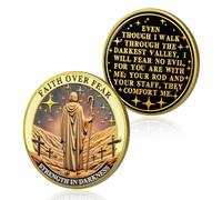 Power of Faith - Moneda de desafío cristiano, regalos religiosos para hombres y mujeres
