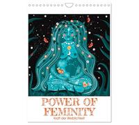 POWER OF FEMINITY - Kraft der Weiblichkeit (Wandkalender 2026 DIN A4 hoch), CALVENDO Monatskalender: Die liebevoll gezeichnete Frauen zeigen, wie viele wunderbare Stärken in der Weiblichkeit stecken.