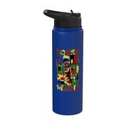 Power of Music Soul cantante Rock Vintage Guitarra Stainless Steel Insulated Water Bottle