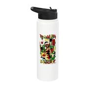 Power of Music Soul cantante Rock Vintage Guitarra Stainless Steel Insulated Water Bottle