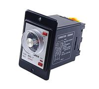 Power on delay timer time relay 0-60 seconds/minutes panel installation with socket base AH2-Y AC 220V(AC 220V 0-60S)