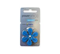 30x Pila para audífono PowerOne Implant Plus P675 azul (5x6 hojas) + caja...