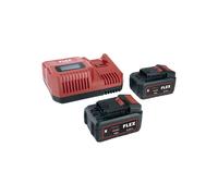 Power pack 55 R - 1 Cargador 10,8 / 18 V + 2 baterías 18V 5 Ah - Flex - 532739