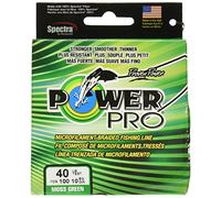 POWER PRO 21100400100E POWERPRO 40 Libras. x 100 Yardas, Unisex, Verde (Moss Green), Talla única