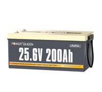 Power Queen 24V 200Ah Batería LiFePO4 Deep Cycle para Energía Solar