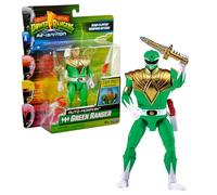 Power Ranger - Automorphin, Figura articulada 2 en 1, 15 cm, Ranger Verde - Tommy, para niños a Partir de 4 años, PWG08