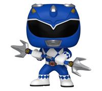 Power Rangers 30th Pop Tv Vinile Figura Blue Ranger 9 Cm Funko