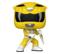 Power Rangers 30th Pop Tv Vinile Figura Yellow Ranger 9 Cm Funko